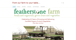 Desktop Screenshot of featherstonefarm.com